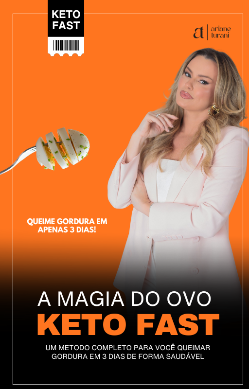 Capa do E-book Keto Fast - A Magia do Ovo